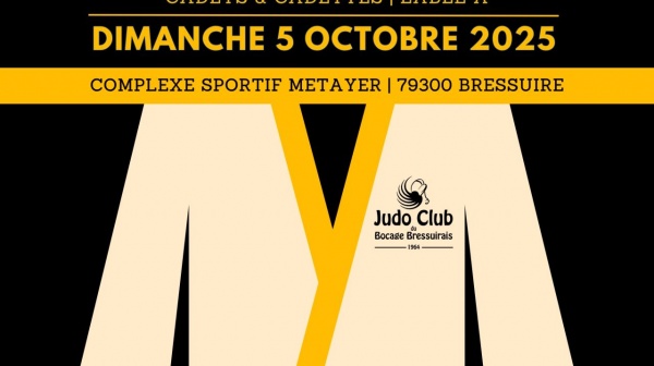 Tournoi National Label A cadets de Bressuire